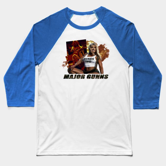 Gunns Peace through Violence Baseball T-Shirt by alesyacaitlin